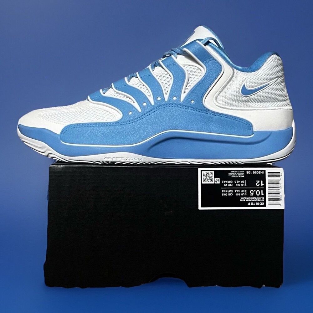 Size 10.5M- Nike KD18 TB Promo University Blue Player Exclusive IH5096-108 New